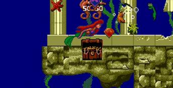 Ariel The Little Mermaid GameGear Screenshot