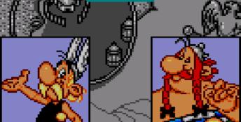 Asterix And The Secret Mission GameGear Screenshot