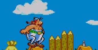 Asterix And The Secret Mission GameGear Screenshot