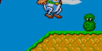 Asterix And The Secret Mission GameGear Screenshot