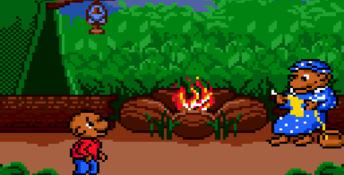 Berenstain Bears Camping Adventures GameGear Screenshot