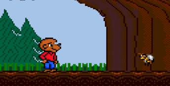 Berenstain Bears Camping Adventures GameGear Screenshot