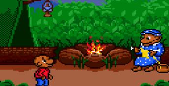Berenstain Bears Camping Adventures GameGear Screenshot