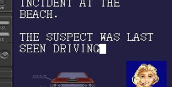 Chase H.Q. GameGear Screenshot