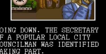 Chase H.Q. GameGear Screenshot