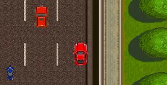 Chase H.Q. GameGear Screenshot