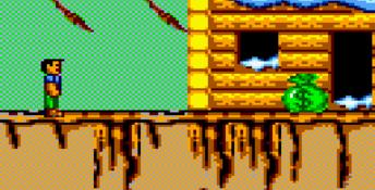 Cliffhanger GameGear Screenshot