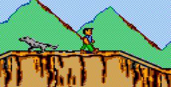 Cliffhanger GameGear Screenshot