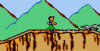 Cliffhanger GameGear Screenshot