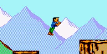 Cliffhanger GameGear Screenshot