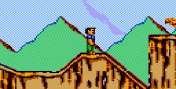Cliffhanger GameGear Screenshot