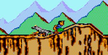 Cliffhanger GameGear Screenshot
