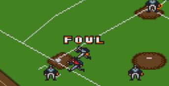 Clutch Hitter GameGear Screenshot