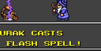 Crystal Warriors GameGear Screenshot