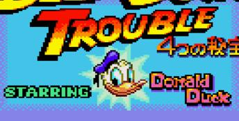 Donald Duck No Yottsu No Hihou GameGear Screenshot