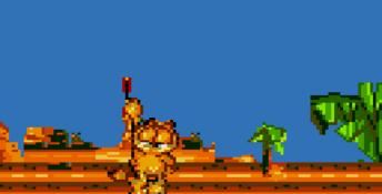 Garfield Caught In The Act GameGear Screenshot