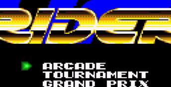 GP Rider GameGear Screenshot