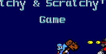 Itchy and Scratchy Game GameGear Screenshot