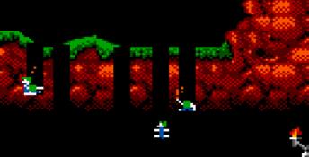 Lemmings GameGear Screenshot