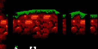 Lemmings GameGear Screenshot