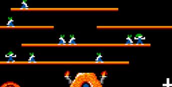 Lemmings GameGear Screenshot
