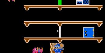 Mappy GameGear Screenshot