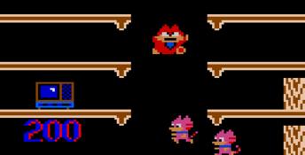 Mappy GameGear Screenshot