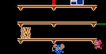 Mappy GameGear Screenshot