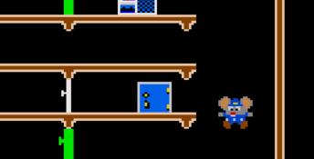 Mappy GameGear Screenshot