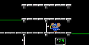 Mappy GameGear Screenshot