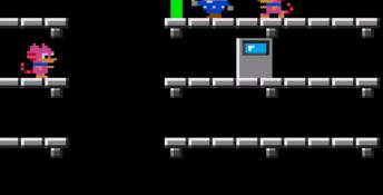 Mappy GameGear Screenshot