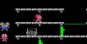 Mappy GameGear Screenshot