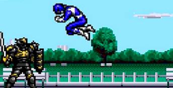 Mighty Morphin Power Rangers GameGear Screenshot