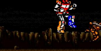 Mighty Morphin Power Rangers GameGear Screenshot
