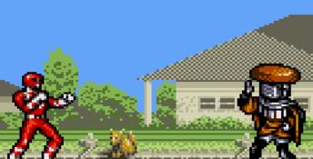 Mighty Morphin Power Rangers The Movie GameGear Screenshot