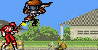 Mighty Morphin Power Rangers The Movie GameGear Screenshot