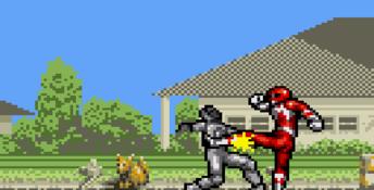 Mighty Morphin Power Rangers The Movie GameGear Screenshot