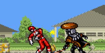 Mighty Morphin Power Rangers The Movie GameGear Screenshot