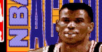 NBA Action Starring David Robinson GameGear Screenshot