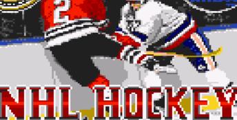 NHL Hockey GameGear Screenshot
