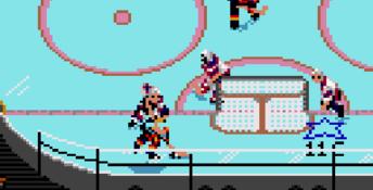 NHL Hockey GameGear Screenshot