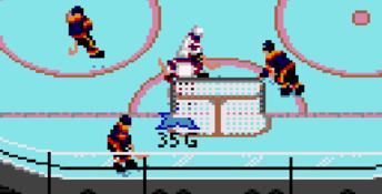 NHL Hockey GameGear Screenshot