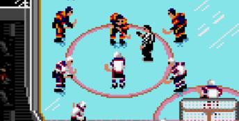 NHL Hockey GameGear Screenshot
