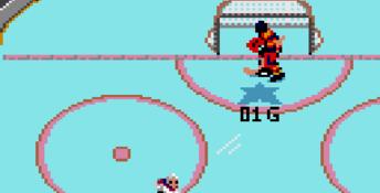 NHL Hockey GameGear Screenshot
