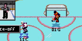 NHL Hockey GameGear Screenshot
