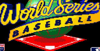 Nomo World Series Baseball GameGear Screenshot