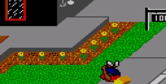 Paperboy (1991) GameGear Screenshot
