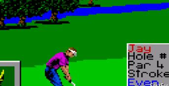 PGA Tour Golf 2 GameGear Screenshot