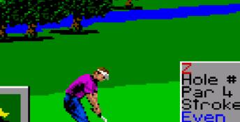 PGA Tour Golf 2 GameGear Screenshot