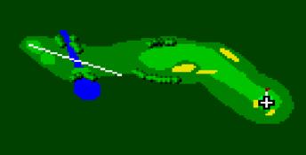 PGA Tour Golf 2 GameGear Screenshot